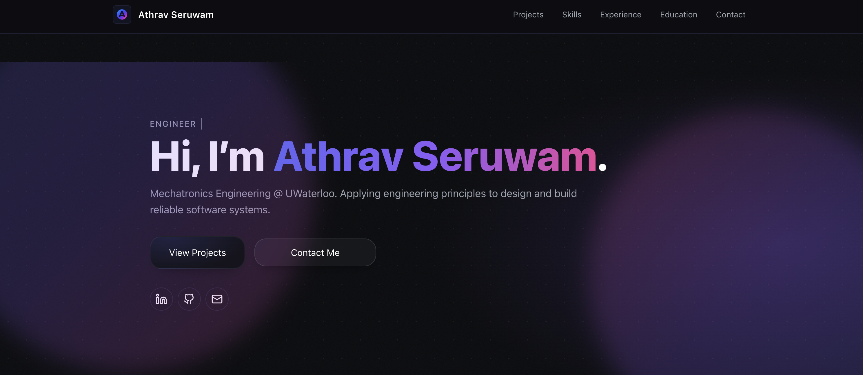 Personal Portfolio Website